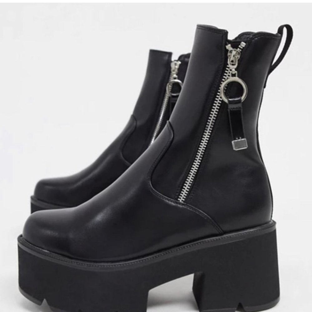 Black ASOS booties
